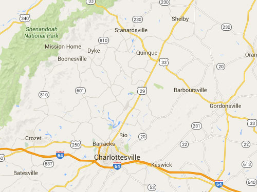 B&B Electric serves Charlottesville and the surrounding central Virginia area.